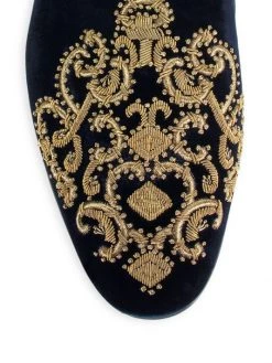 Manolo Blahnik Mariogold Velvet Embroidered Slipper Loafer For Men 11 Manolo Blahnik Mariogold Velvet Embroidered Slipper Loafer For Men -Kiki shop online unnamed file 1005