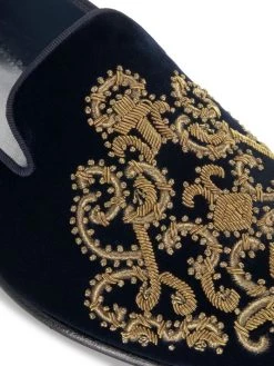Manolo Blahnik Mariogold Velvet Embroidered Slipper Loafer For Men 13 Manolo Blahnik Mariogold Velvet Embroidered Slipper Loafer For Men -Kiki shop online unnamed file 1007