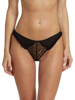 Kiki De Montparnasse Cadeau Ruffled Lace Thong -Kiki shop online unnamed file 103