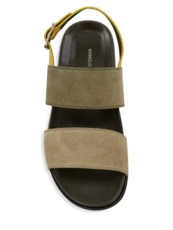Manolo Blahnik Jesolo Nubuck Sandals For Men -Kiki shop online unnamed file 1030