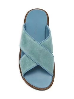 Manolo Blahnik Otawi Suede Criss-Cross Sandals For Men -Kiki shop online unnamed file 1054