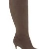 Manolo Blahnik Oculara 90 Suede Tall Boots