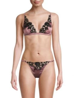 Kiki De Montparnasse Orchid Lace & Silk Soft Bra -Kiki shop online unnamed file 109