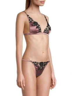 Kiki De Montparnasse Orchid Lace & Silk Soft Bra -Kiki shop online unnamed file 110