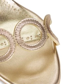 Manolo Blahnik Kamistra Metallic Leather Sandals -Kiki shop online unnamed file 1102