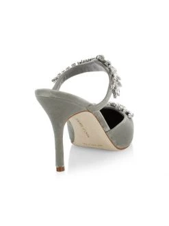 Manolo Blahnik Lurum 90 Crystal-Embellished Velvet Mules 10 Manolo Blahnik Lurum 90 Crystal-Embellished Velvet Mules -Kiki shop online unnamed file 1135