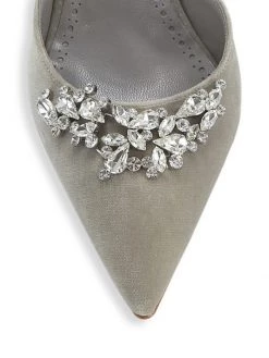 Manolo Blahnik Lurum 90 Crystal-Embellished Velvet Mules 11 Manolo Blahnik Lurum 90 Crystal-Embellished Velvet Mules -Kiki shop online unnamed file 1136