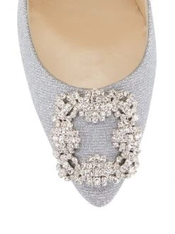 Manolo Blahnik Hangisi 105 Embellished Shimmer Pumps -Kiki shop online unnamed file 1154