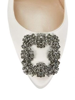 Manolo Blahnik Hangisi 105 Embellished Satin Pumps -Kiki shop online unnamed file 1160