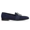 Manolo Blahnik Carlton Rhinestone Buckle Suede Loafers For Men -Kiki shop online unnamed file 1183