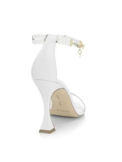 Manolo Blahnik Charona 105 Faux-Pearl Embellished Sandals -Kiki shop online unnamed file 1202