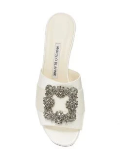 Manolo Blahnik Martanew 50 Embellished Satin Mules Light Cream -Kiki shop online unnamed file 1210