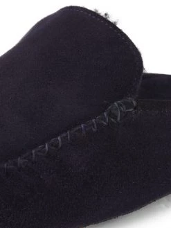 Manolo Blahnik Men's Crawford Suede & Shearling Mules For Men -Kiki shop online unnamed file 1244
