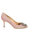 Manolo Blahnik Hangisi 70 Embellished Shimmer Pumps -Kiki shop online unnamed file 1300