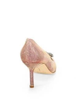 Manolo Blahnik Hangisi 70 Embellished Shimmer Pumps -Kiki shop online unnamed file 1302