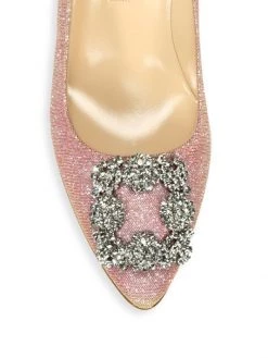Manolo Blahnik Hangisi 70 Embellished Shimmer Pumps -Kiki shop online unnamed file 1303