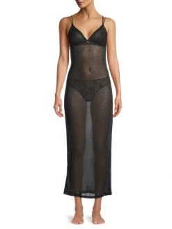 Kiki De Montparnasse In Time Rib-Knit Lounge Slip Dress -Kiki shop online unnamed file 132