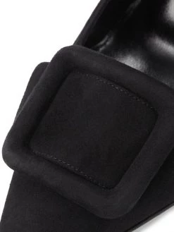 Manolo Blahnik Maysale 70 Suede Pumps Nude -Kiki shop online unnamed file 1345