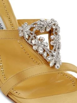 Manolo Blahnik Trinamu 50 Satin Embellished Sandals -Kiki shop online unnamed file 1365