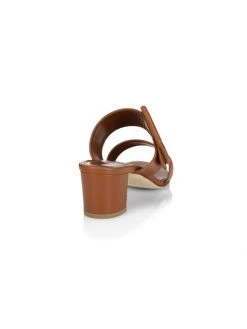 Manolo Blahnik Titubanew Leather Mules -Kiki shop online unnamed file 1396