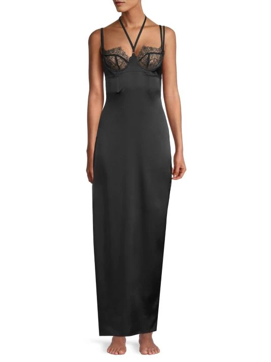 Kiki De Montparnasse Welcome Home Silk Maxi Dress 4 Kiki De Montparnasse Welcome Home Silk Maxi Dress - Image 2