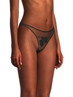 Kiki De Montparnasse Flora Embroidered Thong 11 Kiki De Montparnasse Flora Embroidered Thong -Kiki shop online unnamed file 178