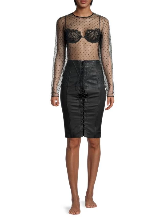 Kiki De Montparnasse Merci Long-Sleeve Shirt 4 Kiki De Montparnasse Merci Long-Sleeve Shirt - Image 2