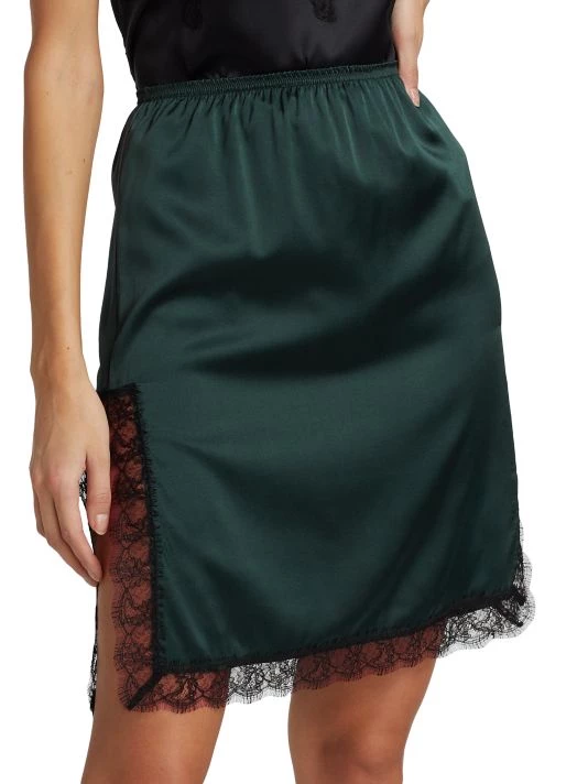 Kiki De Montparnasse Lace-Inset Slip Skirt 5 Kiki De Montparnasse Lace-Inset Slip Skirt - Image 3