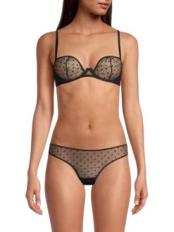 Kiki De Montparnasse Merci Polka Dot Balconette Bra -Kiki shop online unnamed file 281