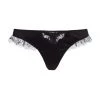 Kiki De Montparnasse Lace Inset Thong Ballet Champagne
