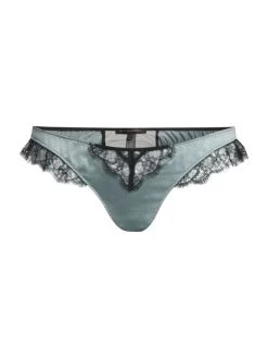 Kiki De Montparnasse Lace Inset Thong Ballet Champagne -Kiki shop online unnamed file 290