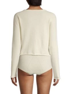 Kiki De Montparnasse Cashmere Button-Up Cropped Cardigan -Kiki shop online unnamed file 317