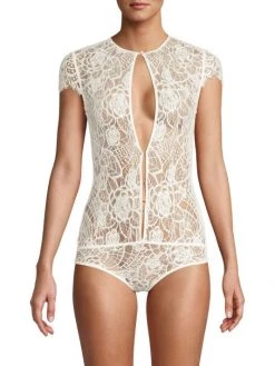 Kiki De Montparnasse Coquette Lace Keyhole Bodysuit Ivory 10 Kiki De Montparnasse Coquette Lace Keyhole Bodysuit Ivory -Kiki shop online unnamed file 322