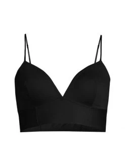 Kiki De Montparnasse Jersey Long Line Bralette Classic White -Kiki shop online unnamed file 350