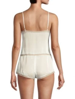 Kiki De Montparnasse Tiered Lace-Trim Silk Teddy -Kiki shop online unnamed file 36