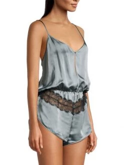 Kiki De Montparnasse Lace Inset Romper -Kiki shop online unnamed file 386
