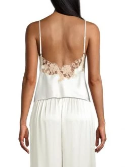 Kiki De Montparnasse Orchid Lace Silk Camisole -Kiki shop online unnamed file 42