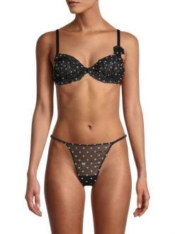 Kiki De Montparnasse Ruffle Point Silk Demi Underwire Bra -Kiki shop online unnamed file 430