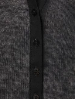 Kiki De Montparnasse Button-Front Sheer Bodysuit -Kiki shop online unnamed file 448