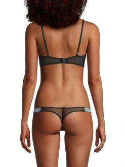 Kiki De Montparnasse Mint Paisley Demi Bra -Kiki shop online unnamed file 452