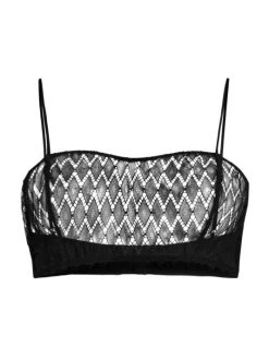 Kiki De Montparnasse Diamond Lace Bandeau