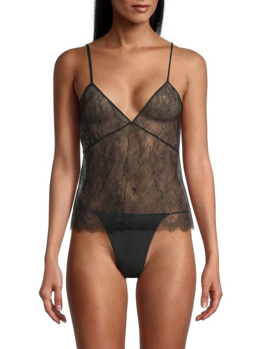 Kiki De Montparnasse All-Over Lace Camisole 5 Kiki De Montparnasse All-Over Lace Camisole - Image 3