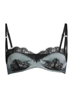 Kiki De Montparnasse Lace Inset Balconette Bra Forest -Kiki shop online unnamed file 56