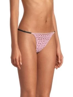 Kiki De Montparnasse Tricot Crocheted Lace Thong -Kiki shop online unnamed file 562