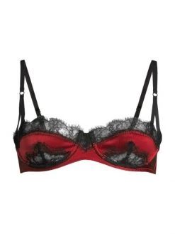 Kiki De Montparnasse Lace Inset Balconette Bra Forest -Kiki shop online unnamed file 58