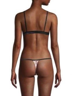 Kiki De Montparnasse Tricot Lace Plunge Bra -Kiki shop online unnamed file 580