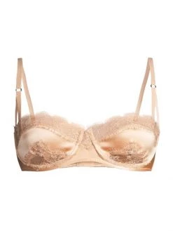 Kiki De Montparnasse Lace Inset Balconette Bra Forest -Kiki shop online unnamed file 59
