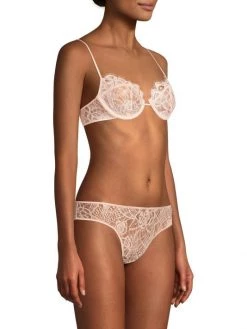 Kiki De Montparnasse Demi Lace Bra Blush -Kiki shop online unnamed file 597