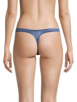 Kiki De Montparnasse Low-Rise Silk Satin Thong -Kiki shop online unnamed file 611