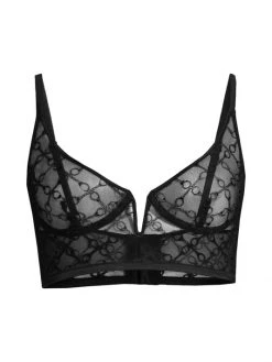Kiki De Montparnasse Handcuff Mesh Longline Bra